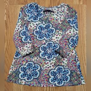 Hanna Andersson Tunic Dress Colorful Geometric Print 110